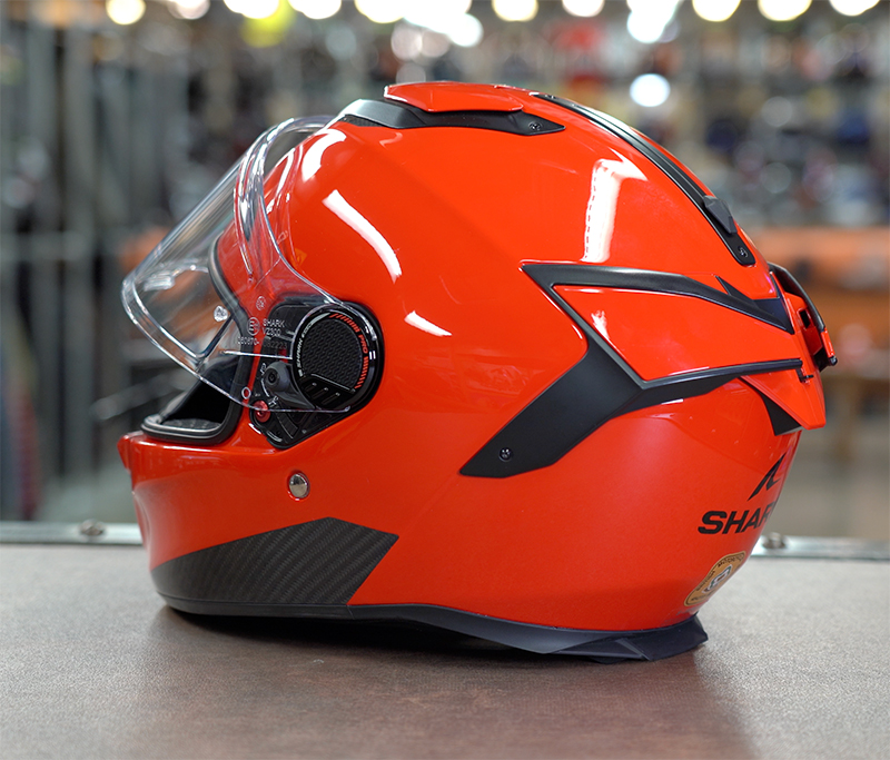 Shark Spartan GT Pro 22-06 helmet red rear